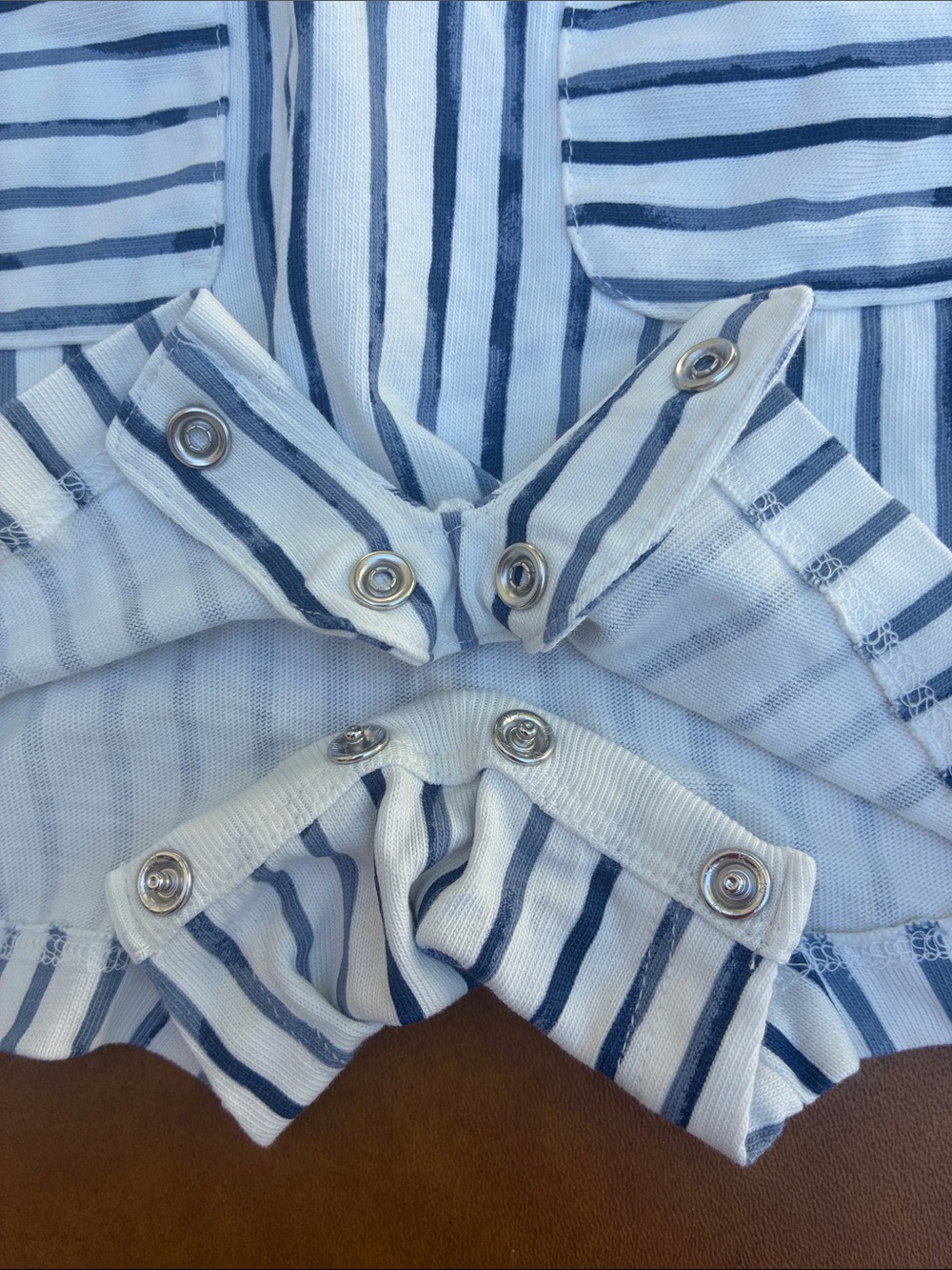 Ralph Lauren Baby Boy Striped Cotton Henley Shortall 6M - Picture 3 of 12